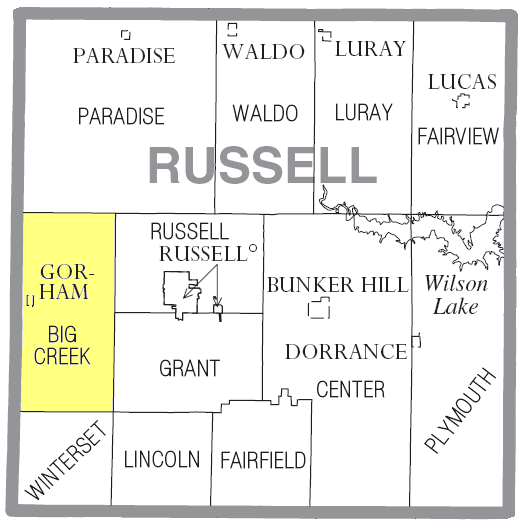 Locator map of Big Creek