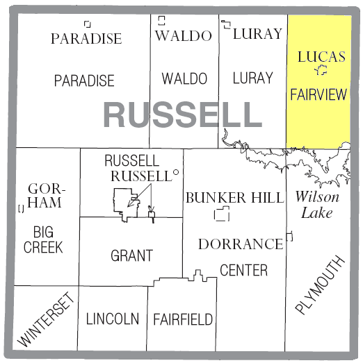 Locator map of Fairview