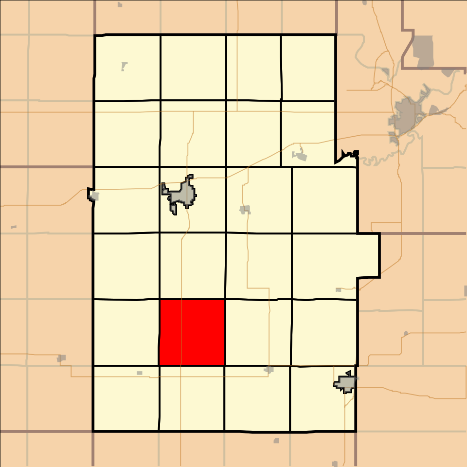 Locator map of Jefferson