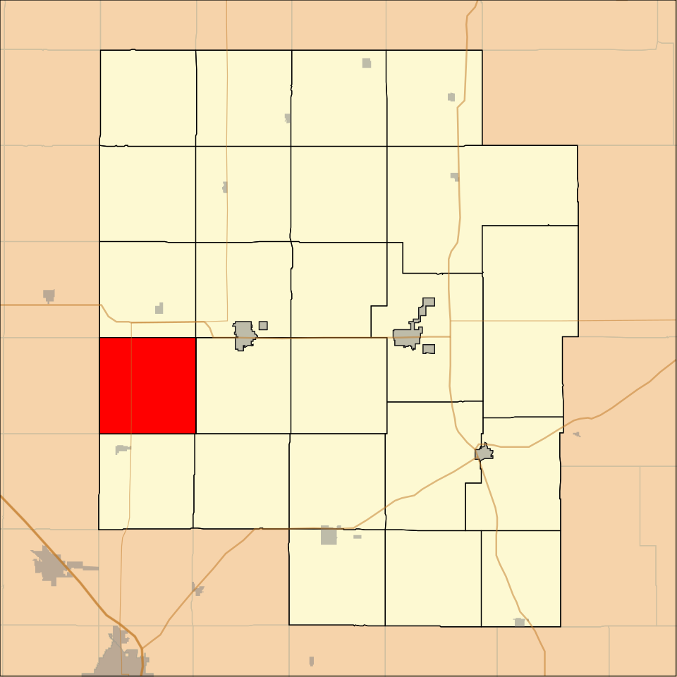 Locator map of Menno
