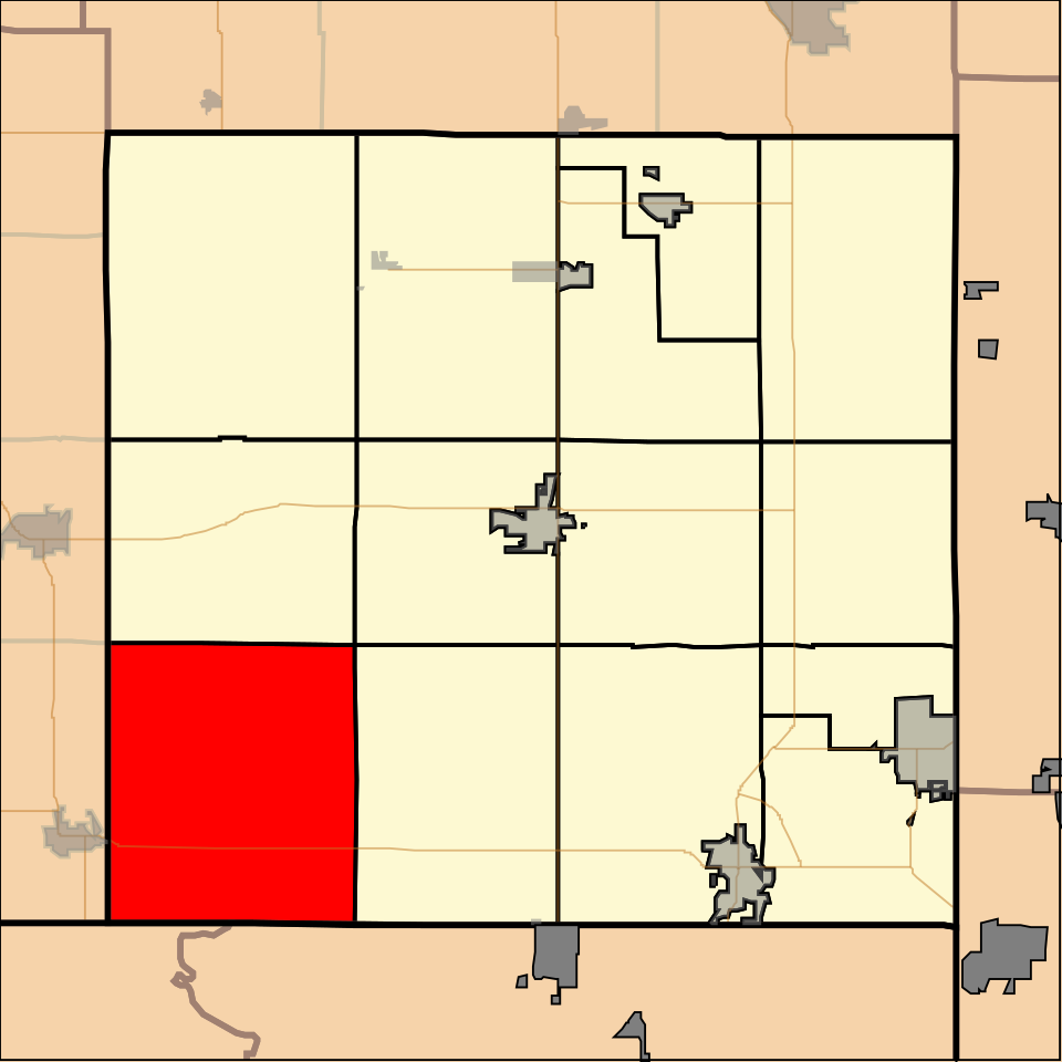 Locator map of Neosho