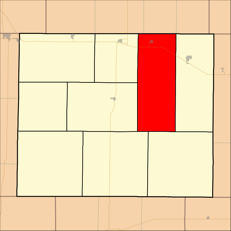 Locator map of Payne