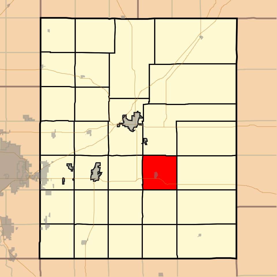 Locator map of Little Walnut