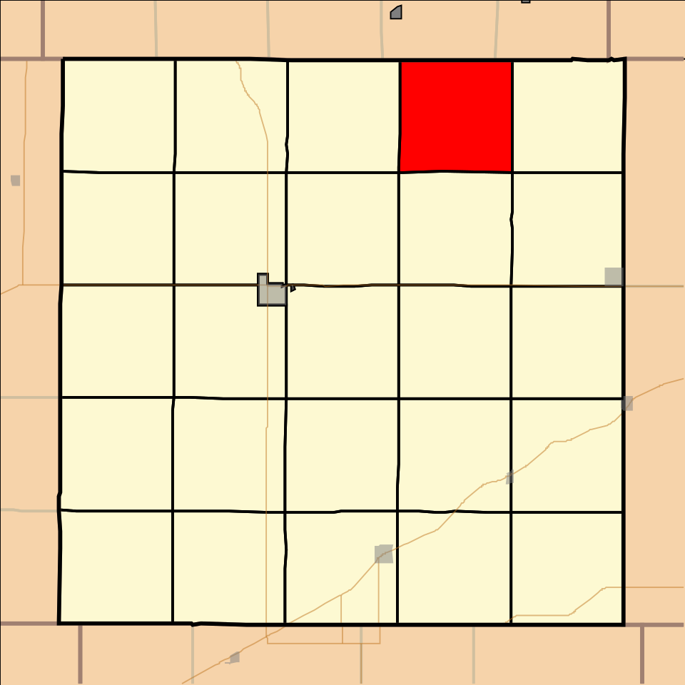 Locator map of Harlan
