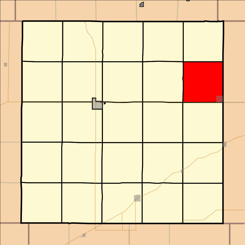 Locator map of Lincoln