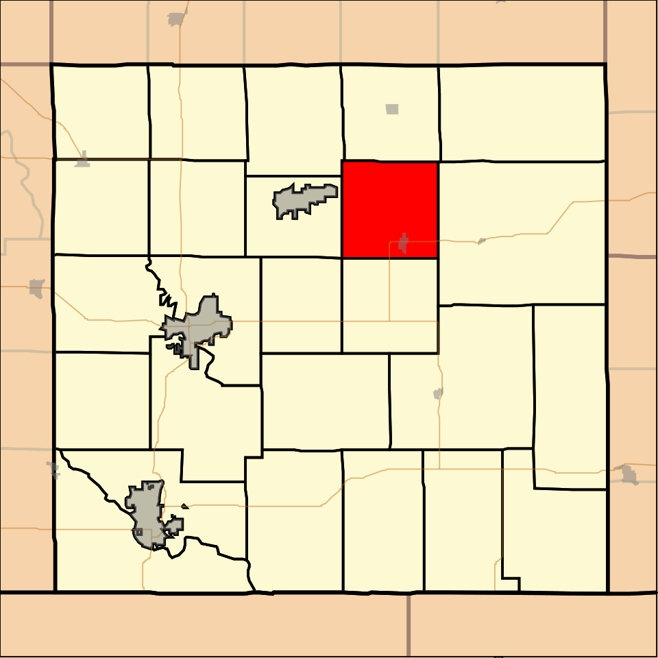 Locator map of Silver Creek