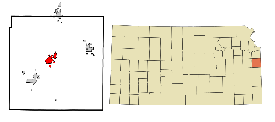 Locator map of Paola