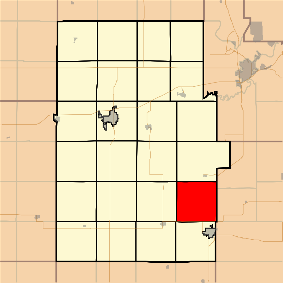 Locator map of Union