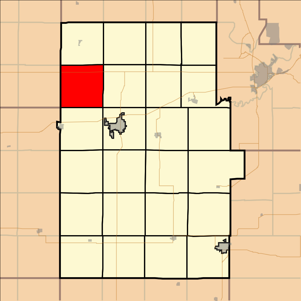 Locator map of Willowdale