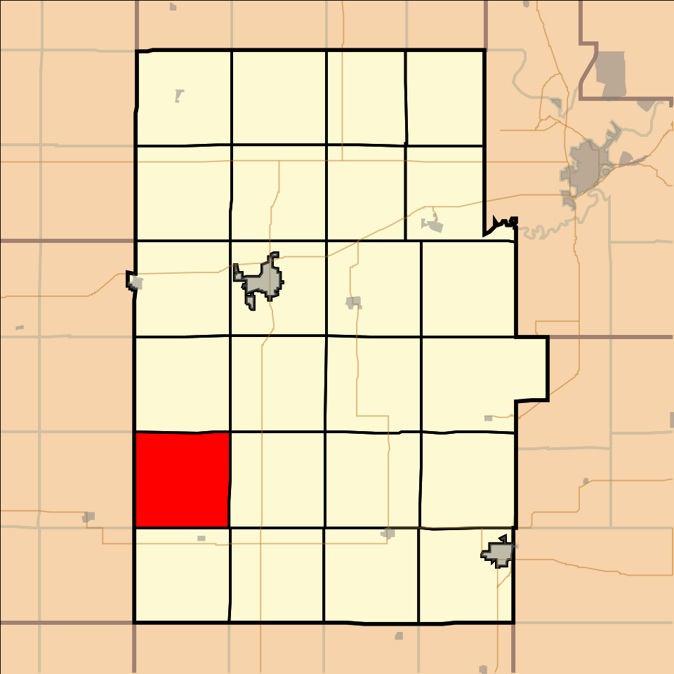 Locator map of Wheatland