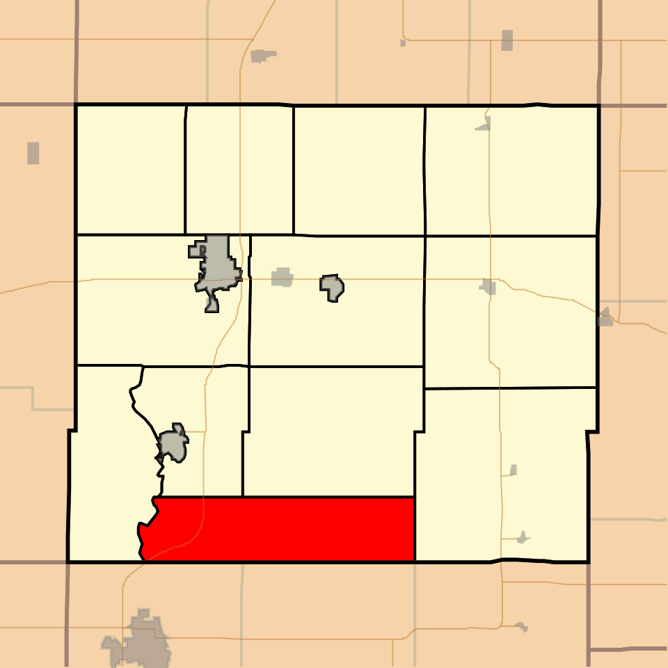 Locator map of Cottage Grove