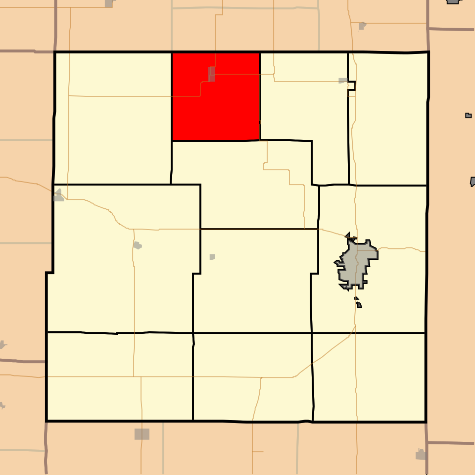 Locator map of Timberhill