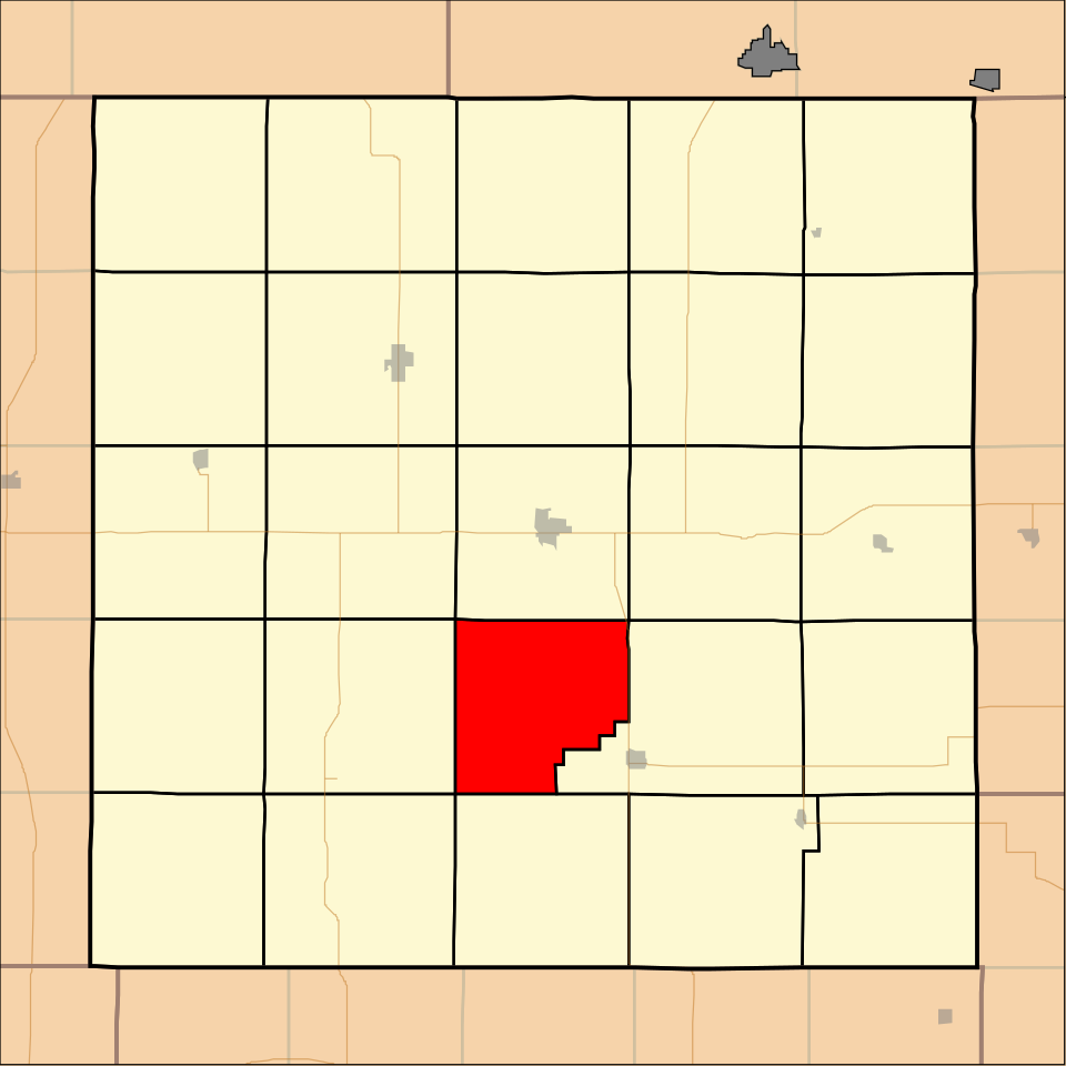 Locator map of Calvin