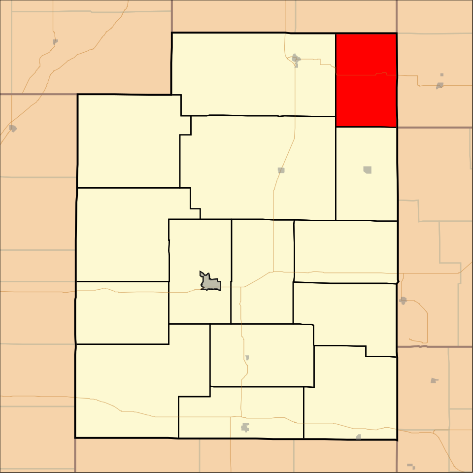 Locator map of Shell Rock