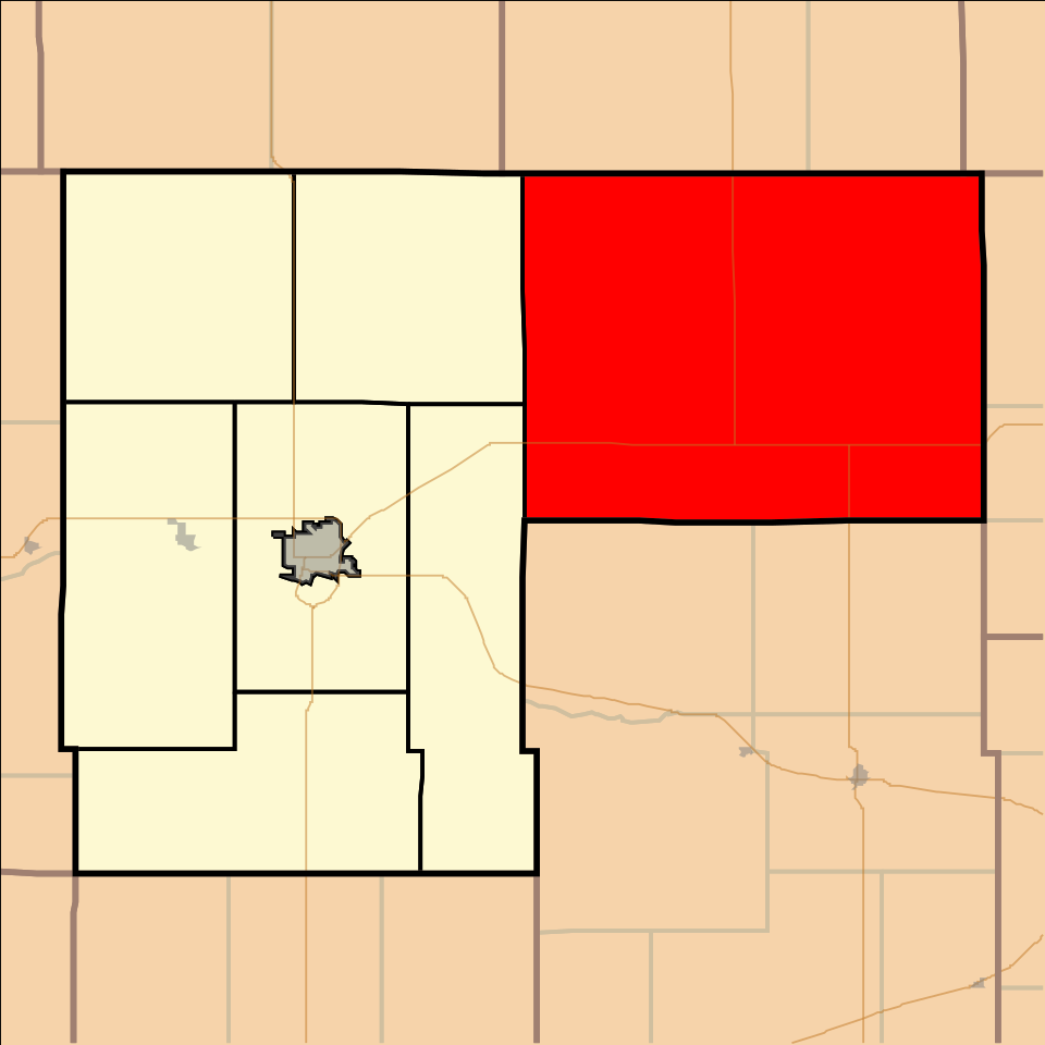 Locator map of Garfield