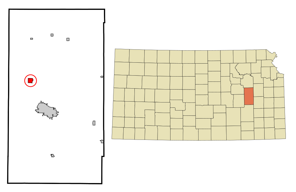 Locator map of Americus