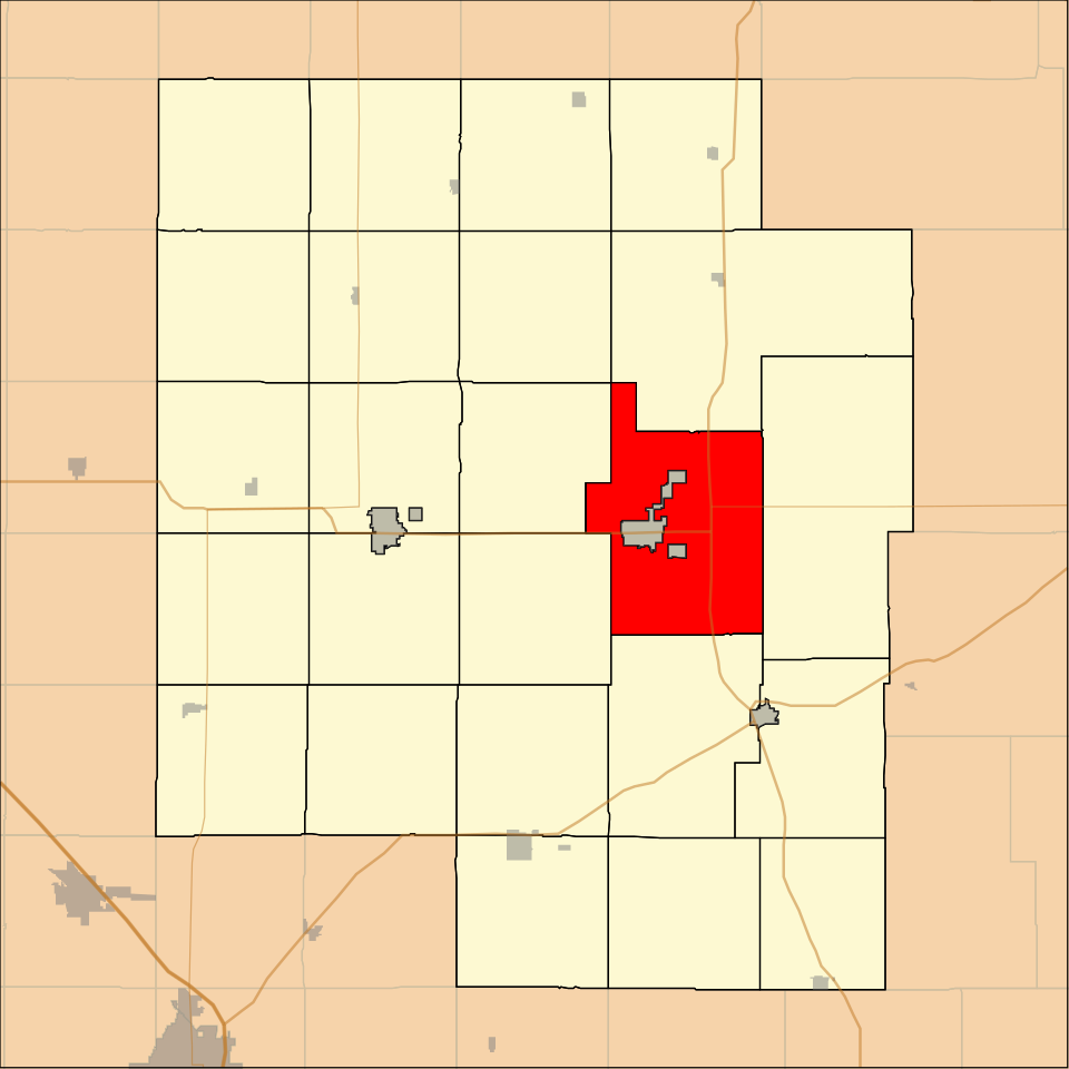 Locator map of Centre