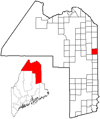 Map of Easton