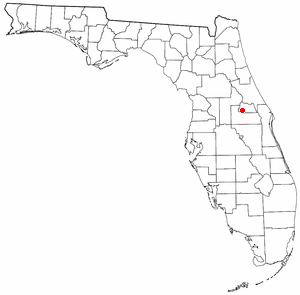 Locator map of Altamonte Springs