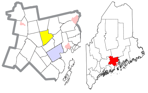 Locator map of Brooks