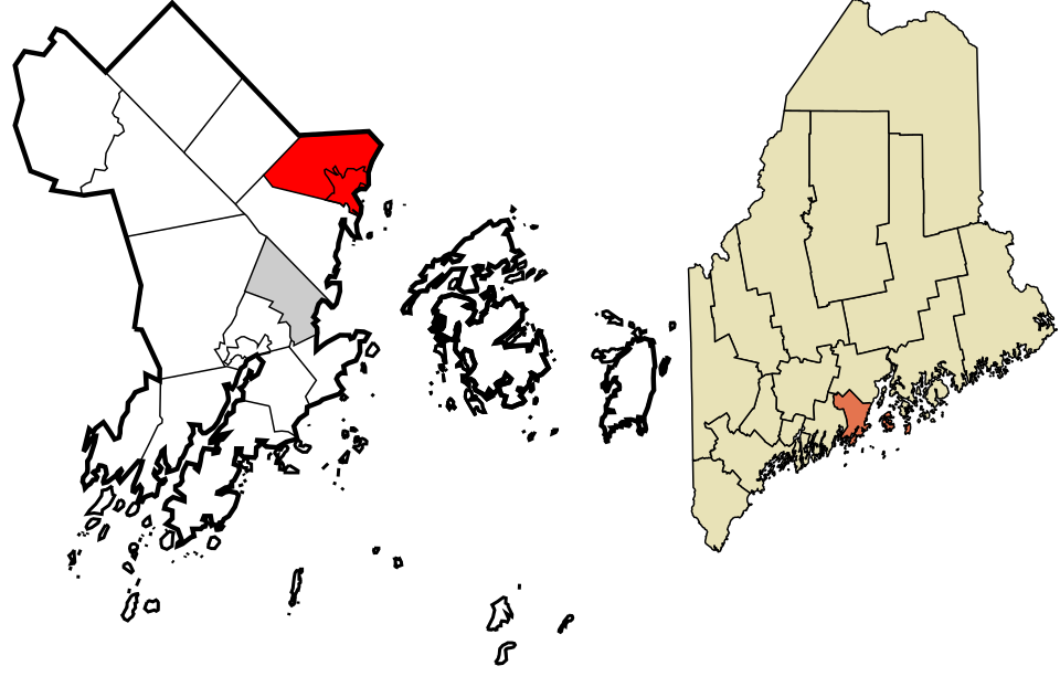 Locator map of Camden