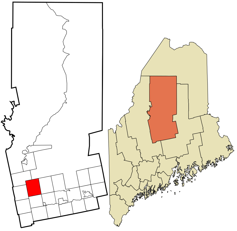 Locator map of Monson