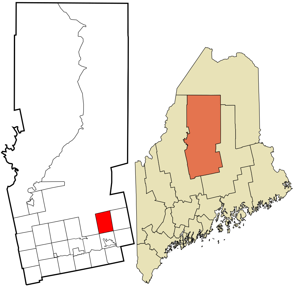 Locator map of Brownville