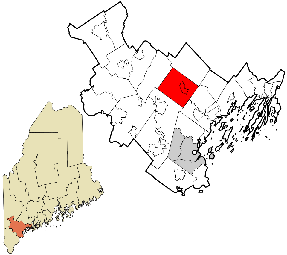 Locator map of Gray