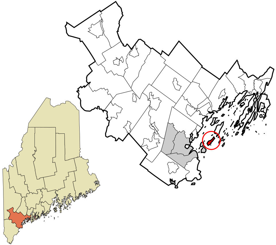 Locator map of Long Island