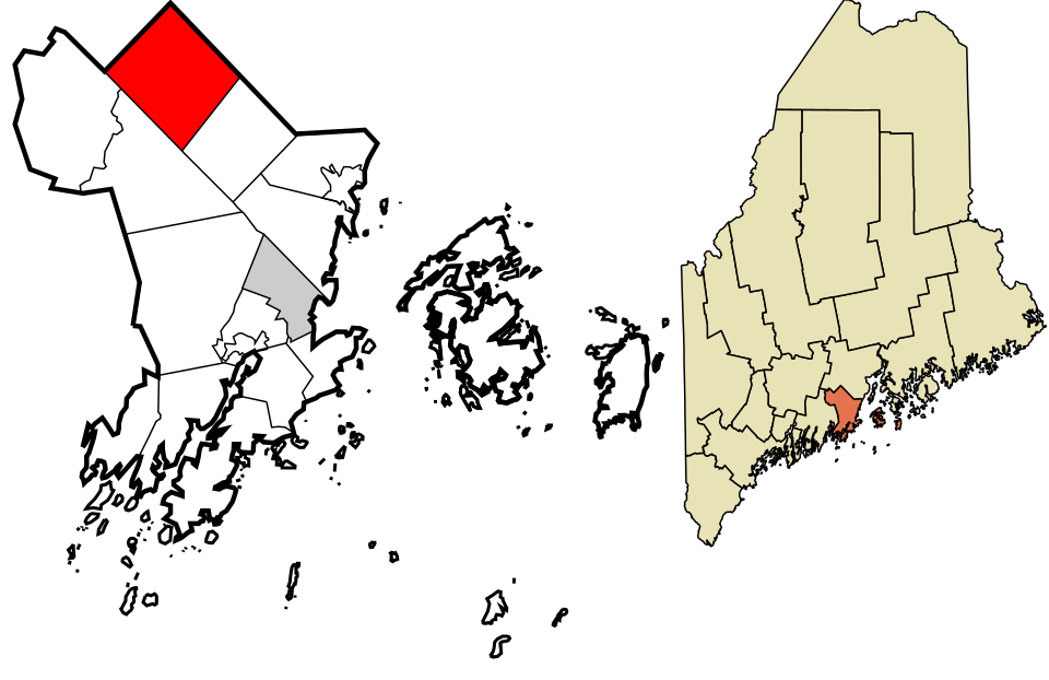 Locator map of Appleton