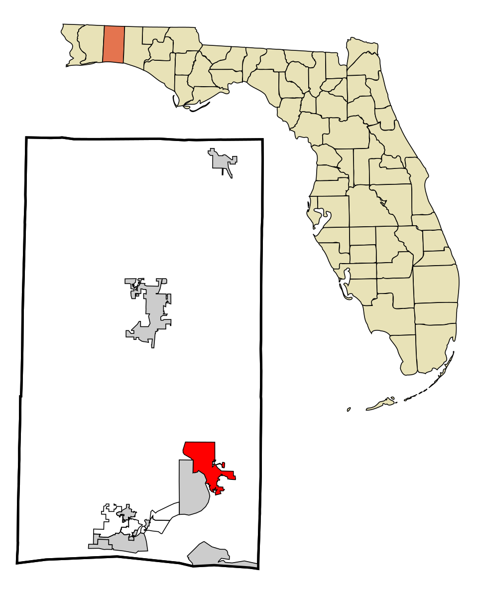 Map of Niceville