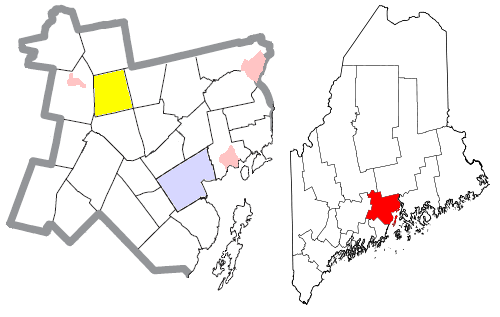 Locator map of Thorndike