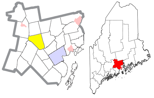 Locator map of Knox