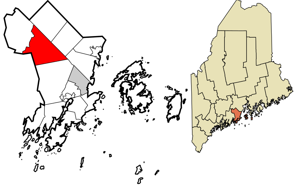 Locator map of Union