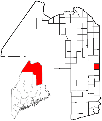 Locator map of Bridgewater
