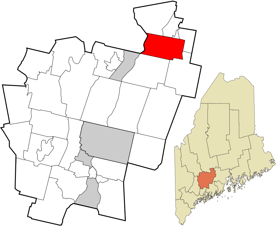 Map of Benton