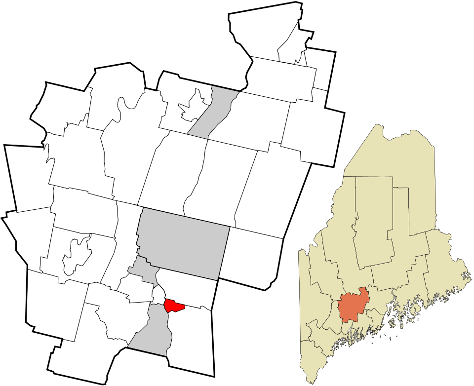 Locator map of Randolph