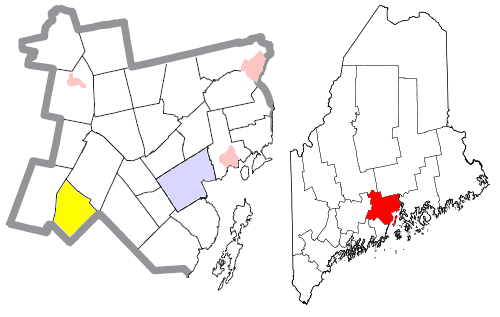 Locator map of Liberty