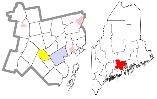 Locator map of Morrill