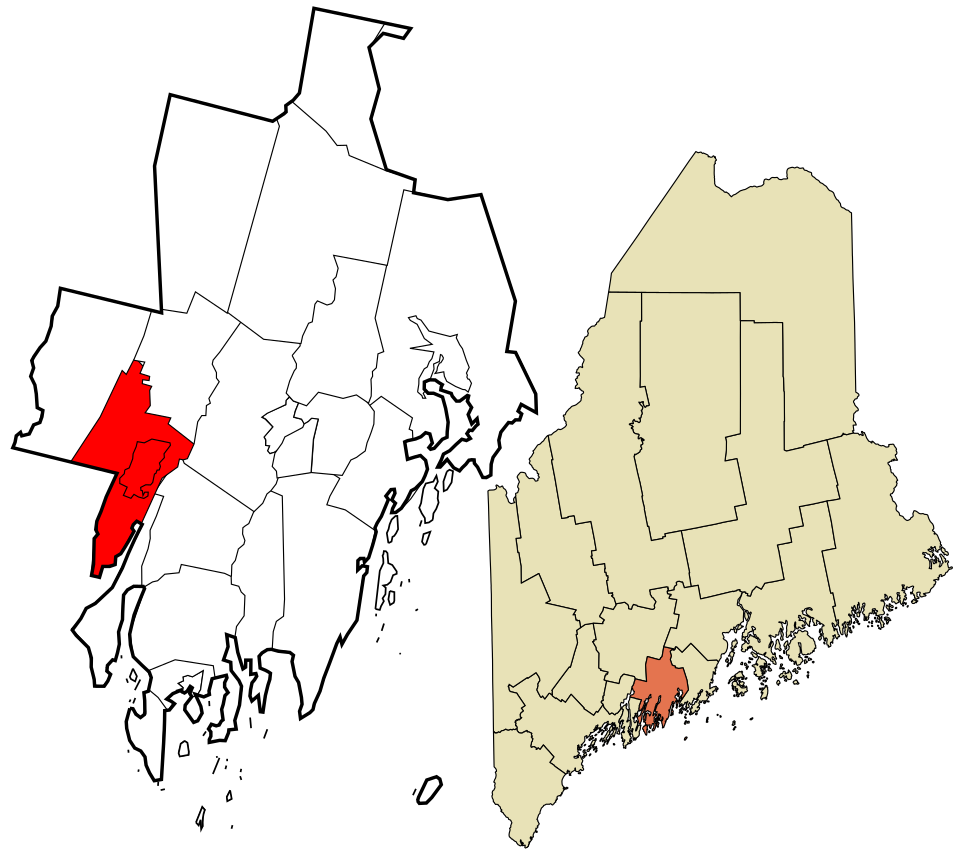 Map of Wiscasset