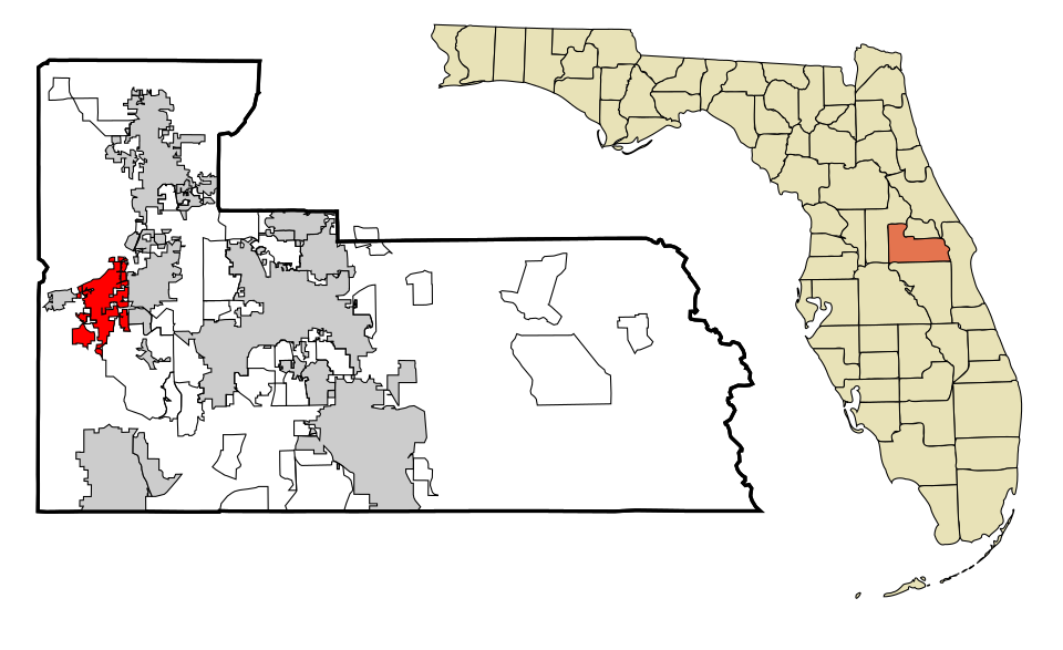 Map of Winter Garden