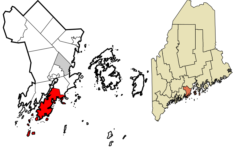 Locator map of St. George