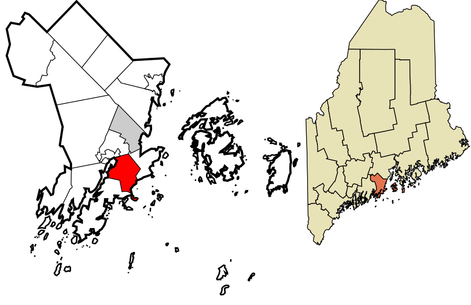 Map of South Thomaston