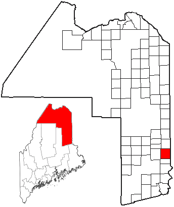 Map of Hodgdon