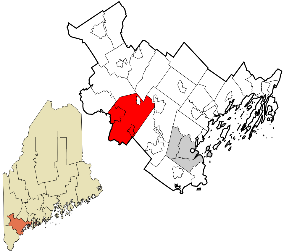 Locator map of Standish