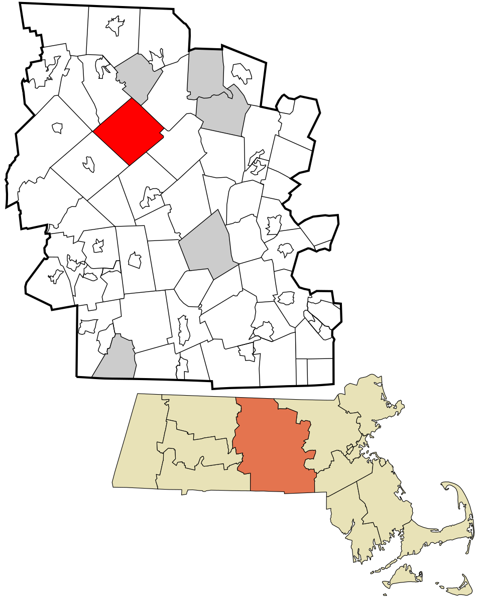 Map of Hubbardston