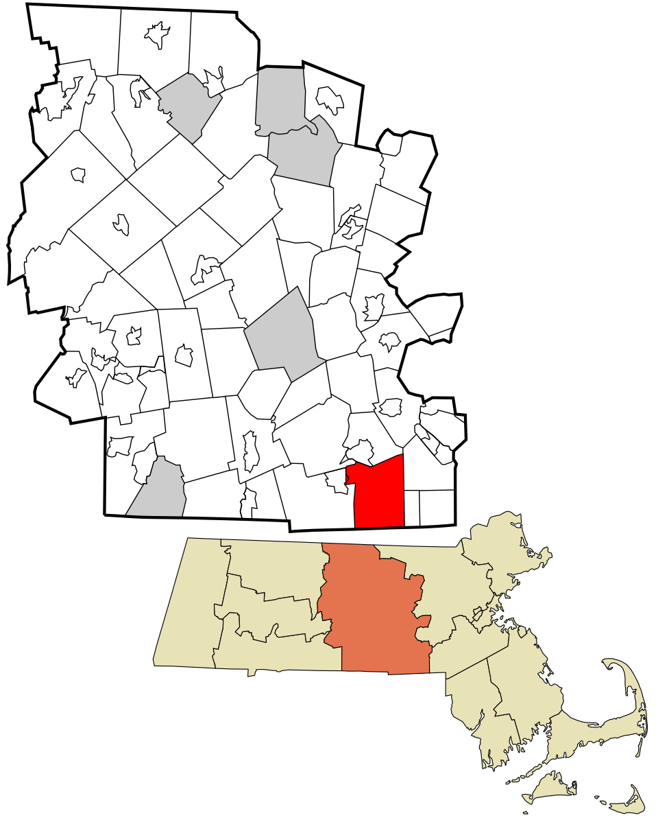 Locator map of Uxbridge