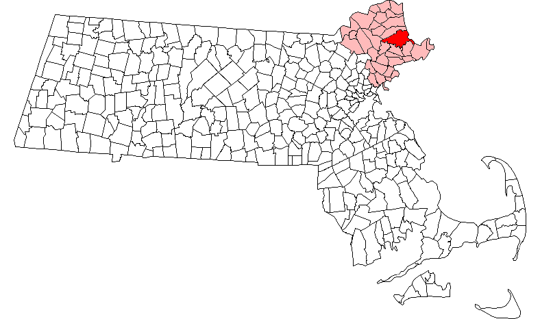 Map of Ipswich