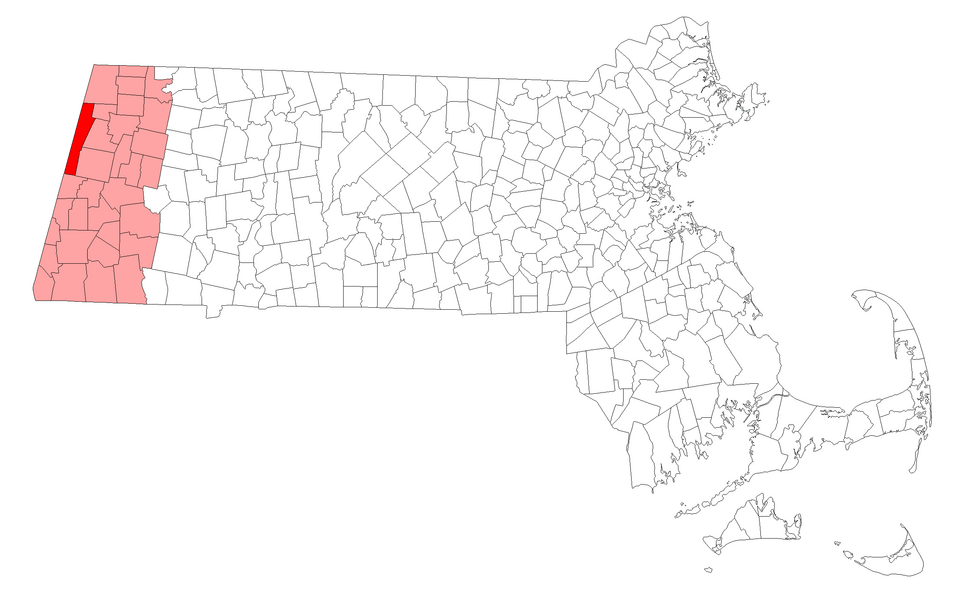 Map of Hancock