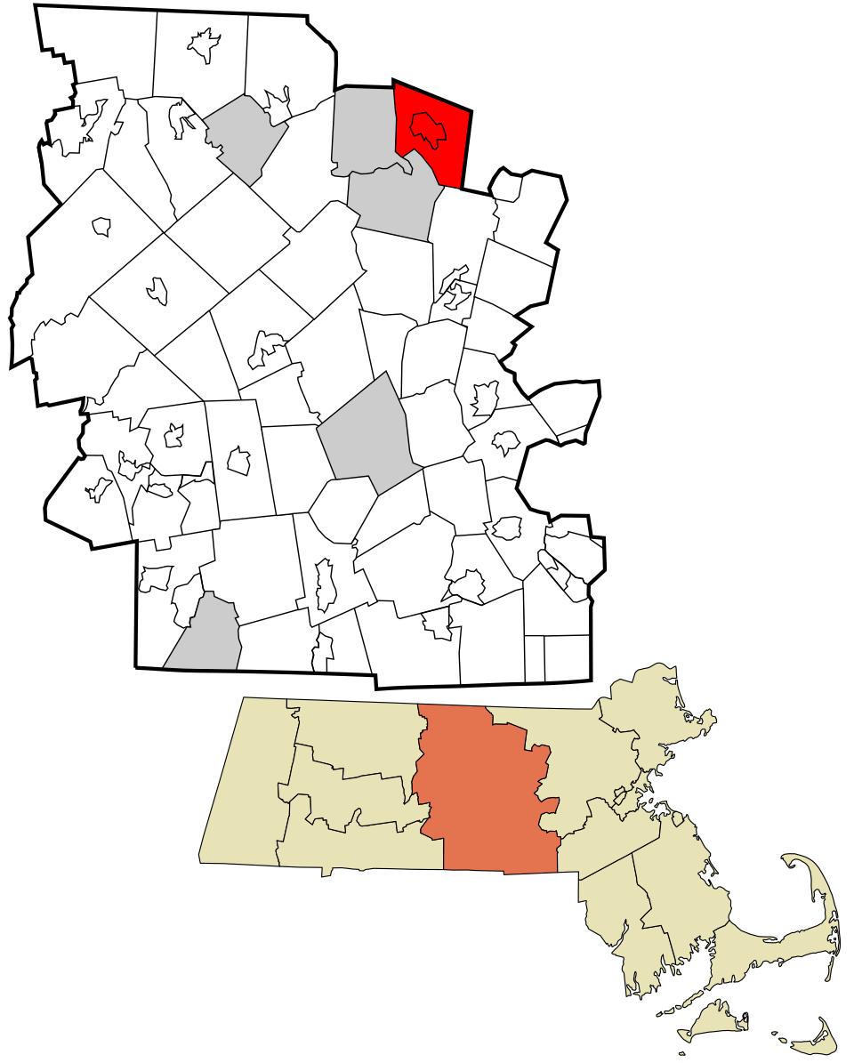 Locator map of Lunenburg